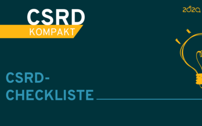CSRD kompakt #2: Die CSRD Checkliste