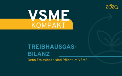 VSME Kompakt: Treibhausgasbilanz