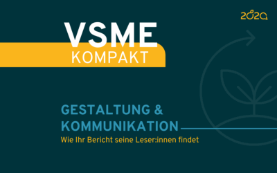 VSME Kompakt: Gestaltung & Kommunikation